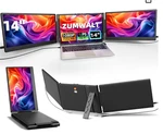 Zumwalt Laptop Screen Extender,14" Triple Portable Monitor For Laptop, 1080p Fhd. Fixed Price $159.99.