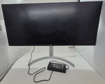 Lg 34wk650-w 34" Led Ultrawide Monitor - (read Description And See Photos). Fixed Price $135.00.