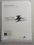 Zenith Installation Operating Guide Instruction Manual Z19lcd3 Z22lcd3 Tv 2007. Fixed Price $11.00.