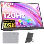Upperizon Portable Monitor 16" 2k Qhd 2560x1600 145% Srgb 120hz Ips Hdr Hdmi Usb. Fixed Price $323.98.