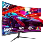 27 Inch Curved Gaming Monitor,144hz/180hz Pc Monitor Full Hd 1080p, Frameless 18. Fixed Price $155.30.