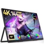 Eviciv 19" 120hz Portable Gaming Monitor 4k Qled Screen Switch Display For Pc Ps. Fixed Price $229.99.