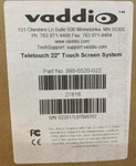 Vaddio 999-5520-022 Teletouch 22" Hd Touch-screen Lcd Monitor With Base. Fixed Price $599.25.