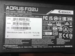 Gigabyte Aorus Fi32u 32" 4k Uhd Cracked Gaming Monitor Parts Only ,has Power. Fixed Price $75.00.