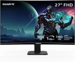New Gigabyte Gs27fc 27" 180hz 1080p Fhd Gaming Monitor 1920 X 1080 Va 1500r 1ms. Fixed Price $159.99.