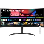 Lg 34" Smart Monitor Wqhd 1440p Curved Screen 100hz With Adjustable Stand, Open. Fixed Price $269.00.