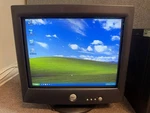 Vintage Dell Dimension 2400 Desktop Pc Crt Monitor Windows Xp Bundle 65lb. Fixed Price $200.00.