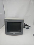 Sony Cpd-9000 Trinitron Super Fine Pitch Color Monitor 9" With Cables. Fixed Price $280.00.
