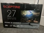 Sceptre E275b-fpt168 M27 Edgeless 27" Gaming Monitor 165hz Refresh Black (read). Fixed Price $100.00.
