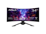Asrock Phantom Gaming 34" 180hz Va Wqhd Monitor Freesync Premium (amd. Fixed Price $613.50.