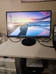 Veiwsonic Va2419-smh 24" Lcd Monitor. Thin Green Line. See Pictures.. Fixed Price $22.00.