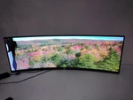 Asus Rog Strix Xg43v 43.4" Ultra Wide Curved Monitor. Fixed Price $229.99.