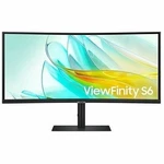 Samsung Viewfinity S34c654uan 34" Ultra-wqhd 100hz 1000r Curved Lcd Va Monitor. Fixed Price $533.01.