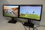 Lot-2 Dell P2213 22" Led Monitor 4-portusb Hub Vga Dvi P2213f P2213t Fp04f Fj44j. Fixed Price $150.00.