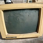 Samsung 13" Cm4531 Ega Monochrome Color Green Crt Monitor. Fixed Price $50.00.