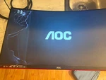 Aoc C32g2ze 32 Inch Lcd Gaming Monitor. Fixed Price $60.00.