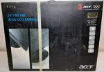 Acer Monitor H243h Bmid 24" Widescreen Lcd Computer Display. Fixed Price $60.00.