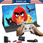 15.6" Portable Display Eviciv1080p Best Gaming Monitor Type C W/leather Case Aaa. Fixed Price $59.99.