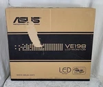 New Sealed Box Asus Ve198 Ve198t Lcd Monitor 19" Dvi Vga See Notes. Fixed Price $65.00.
