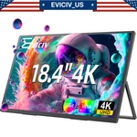 Eviciv 18.4" Portable 4k Screen Monitor Usb C 1000:1 Gaming Hdmi. Fixed Price $189.99.