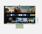 Samsung M8 Series 32-inch 4k Uhd Smart Monitor & Streaming Tv With Webcam. Fixed Price $500.00.