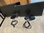 Dual Monitors - Hyundai P227ds 21.5" Full Hd 1920x1080 Led 5ms Dvi Vga. Fixed Price $59.99.