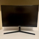 Samsung Crg5 24" Curved Gaming Monitor C24rg50fzn Broken Screen Hdmi 144hz. Fixed Price $49.99.