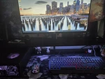 Mtg Monitor, With Led Mouse, Keyboard And Speakers.. Fixed Price $100.00.