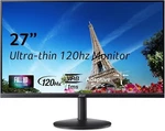 Acer 27" Monitor Fhd Ips 1920x1080 120hz 1ms Hdmi/dp Sb3 Sb273 G0 Refurbished. Fixed Price $73.46.