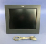 Ibm 4820-2gb 12" Lcd Touch Screen Display W/ 42m5690 12v Non-touch Cable. Fixed Price $40.00.