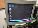 Mitsubishi Pressview Xl Diamondtron Tux1107sktfw 21" Crt Color Display Monitor. Fixed Price $1199.95.