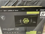 Msi - Mag 275qpf X30 27" Qhd 300hz 1ms Adaptive Sync Monitor (displayport, Hdmi). Fixed Price $150.00.