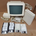 Apple Iic G090s Computer Monitor A2m405 Disk Drive & Pwrspply (for A2s4000) Vntg. Fixed Price $339.15.