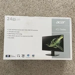 Acer Kc242y Abi 24" Full Hd Monitor Black Um.qk2aa.a01 New. Fixed Price $145.00.