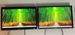 2 - Lg Flatron E2210p-bn 22" Lcd Monitors Vga Dvi. Fixed Price $30.00.