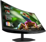 New! Curved 27-inch Gaming Monitor 1500r 100hz Hdmi X2 Displayport 1ms 100% Srg. Fixed Price $200.99.