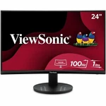 Viewsonic Va2416c 24 Inch Full Hd 1080p Frameless Curved Monitor With Variable R. Fixed Price $126.23.