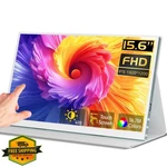 Prechen 15.6" Portable Monitor Fhd Ips Touchscreen Speaker Case Gray. Fixed Price $129.99.