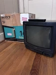 Sony Trinitron Kv-1485p 14 Inch Crt Tv Retro Gaming W/ Remote & Box. Fixed Price $249.99.