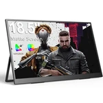 Eviciv 18.5" Portable Monitor Freestanding External Display For Gaming Xbox Ps5. Fixed Price $55.99.