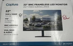 Capture Oe-22led3 22" Select Series Bnc Frameless Led Monitor. Fixed Price $100.39.