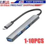 Usb C Hub 4 Ports Type To 3.0 Adapter For Macbook Pro Mac Samsung Lot. Fixed Price $38.29.