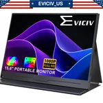 Eviciv 15.6" Portable Monitor Screen 1920*1080 Fhd Ips Panel Display For Pc Used. Fixed Price $28.99.