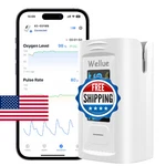 Wellue Bluetooth Pulse Oximeter Fingertip, Blood Oxygen Saturation Monitor With. Fixed Price $39.71.