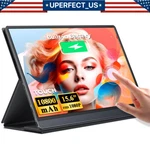 Battery Portable Monitor Touchscreen, Uperfect Upgraded 15.6" Ips Hdr Usb C Used. Fixed Price $109.99.