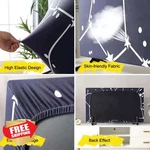 Alhbejt 65inch Tv Dust Cover Lcd Led Protector Constellation Design. Fixed Price $27.99.