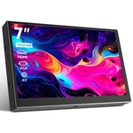 7 Inch Eyoyo Portable Video Monitor Hdmi Usb 1024x600 400cd/ Built-in Speaker. Fixed Price $59.99.