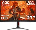C27g4h2 27" Curved Gaming Monitor, Fhd 1920x1080, 1500r, 200hz Refresh Rate, 0.3. Fixed Price $280.99.