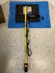 32" Manual Lathe Mount With Acer Al1717 Lcd Monitor 17". Fixed Price $50.00.