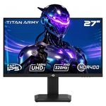 27in Gaming Monitor,4k Dual Mode Pc,160hz/fhd 320hz,titan P2712v Monitors. Fixed Price $249.99.
